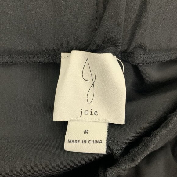 Joie Women Medium Black Jogger Pants Pull On Casual Lounge Workwear - Picture 6 of 7